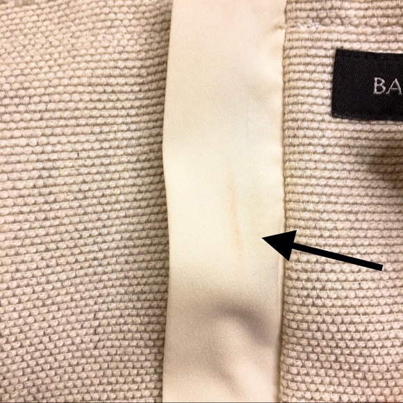 Banana Republic Canvas Peplum Dress Size 4 Tall - Picture 7 of 8